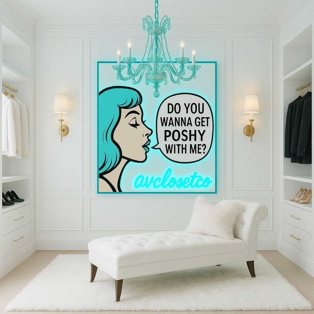 Do you want to get POSHy with me? Pop in for my first live show. 🆕 items